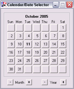 Add this GUI program to simplify past and future date entry.
